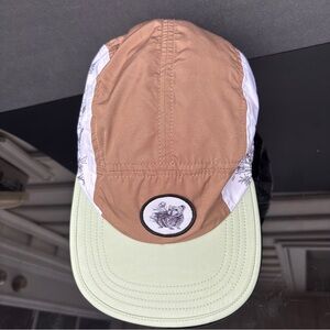 Territory Run Co Hat Cap Strap, Art by Brittany  Finch Trail Running Lightweight